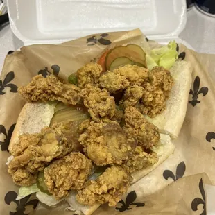 Oyster Po Boy