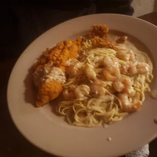 Blackened Shrimp Pasta