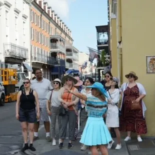 Enjoy a woman led safe New Orleans outdoor activity by taking a historic Walking Tour through the French Quarter.