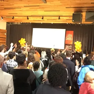 Nov 2017 LaToya Cantrell Watch Party: She won!!! Madame Mayor of New Orleans