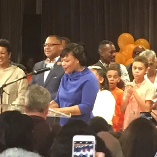 Nov 2017 LaToya Cantrell Watch Party: She won!!! Madame Mayor of New Orleans