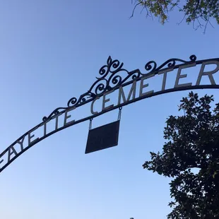 Entrance to Lafayette Cemetery