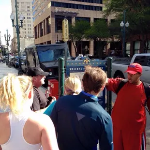 Discussing the events that happened during Katrina Hurricane