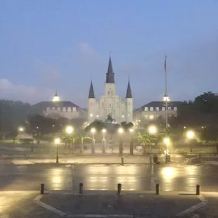 Sunrise at Saint Louis Cathedral