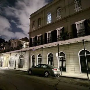 Spirit manifestations in the sky looking over the house