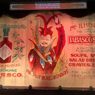 Tabasco on stage Fetes City, Opera, &amp; Sauce Red-hot show: Sold Out!  #NOLA_Haiku #TabascoOpera #OperaOrleans75 #NOLA300 #Tabasco150