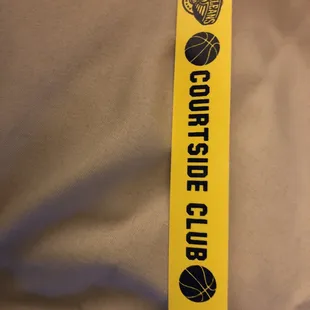 Wristband for the club