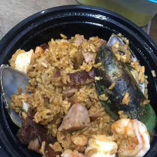 Creole Seafood jambalaya