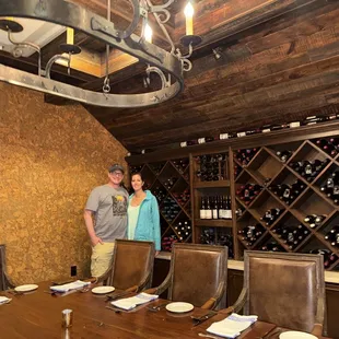 Wine room at Tableau