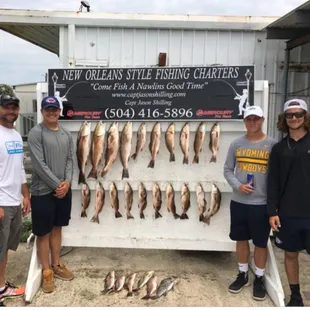 It was their last day of vacation and they wanted to do some Fishing in New Orleans. Thanks for choosing us to take y'all fis...