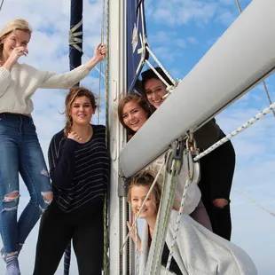 Awesome time sailing with my friends