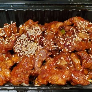 Sesame beef