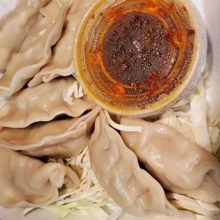 Steamed dumplings