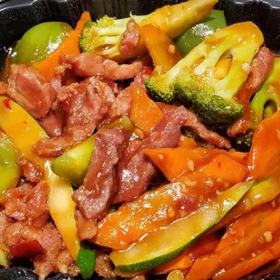 Szechuan pork