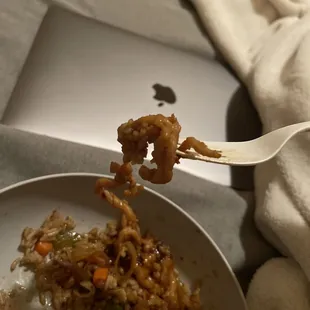 Hot and spicy chicken (strips?)