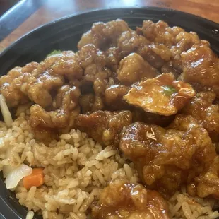 Orange chicken
