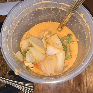 Some "yellow curry"