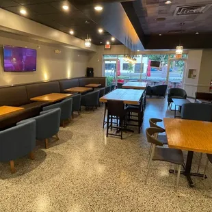 seating and tables