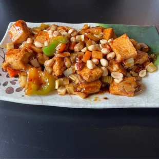 tofu and vegetables