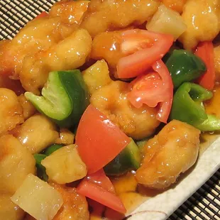 Sweet and sour chicken