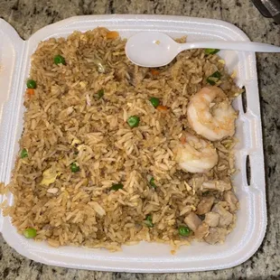 Combination Fried Rice (SOY BROWN)