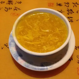Egg Drop Soup instead of Egg Roll.....