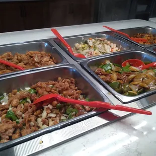 Nice variety of delicious Chinese cuisine!