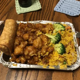 General Tso combo