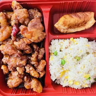Orange Chicken Lunch Special!