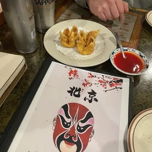 7. Crabmeat Rangoon