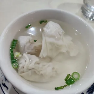 10. Cup of Wonton Soup.