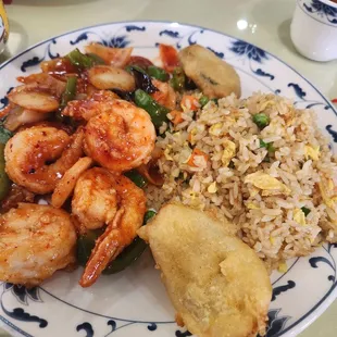 50. Fragrant Prawns Lunch.