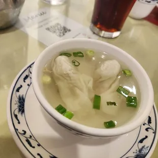 10. Cup of Wonton Soup.