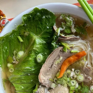 Phnom Penh-style noodle soup