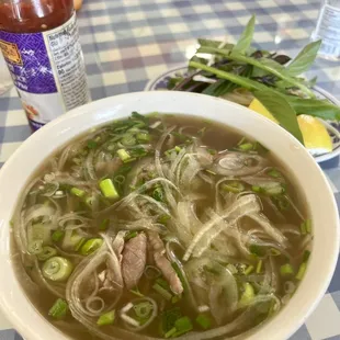 Pho tai , amazing ! Plenty of beef!