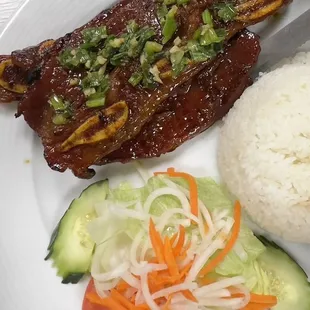 Korean BBQ Ribs Plate