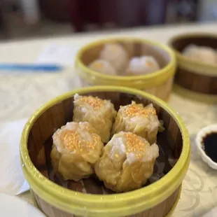 Shrimp and pork dumplings