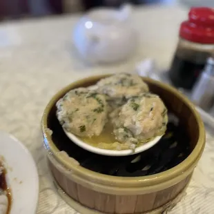 Steamed fish ball