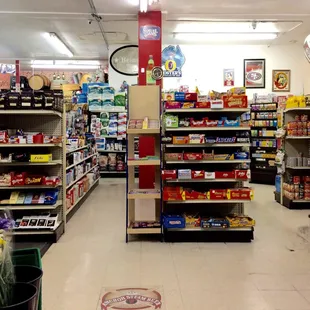 a view of the store's aisles