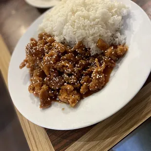 Sesame chicken
