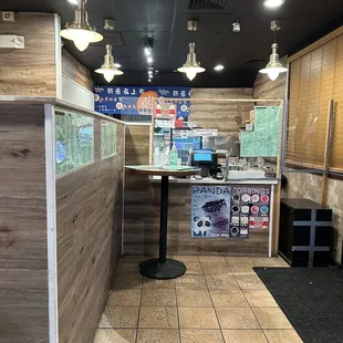 Interior of the business (pick-up &amp; to-go only as of December 2022)