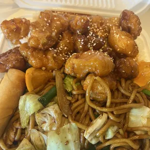 Combo #8. Orange Chicken