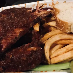 bbq ribs, food, ribs
