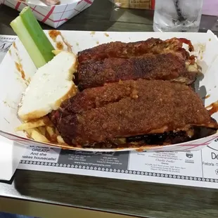 bbq ribs, ribs, food