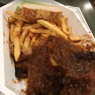 bbq ribs, food, ribs