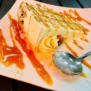 Banana&apos;s Foster Layered Cake