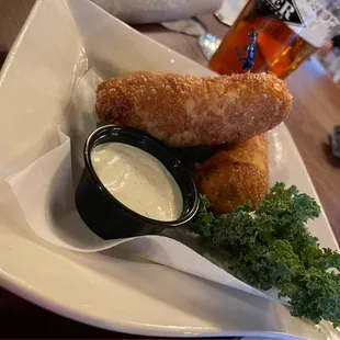 Chorizo Mac Egg Rolls