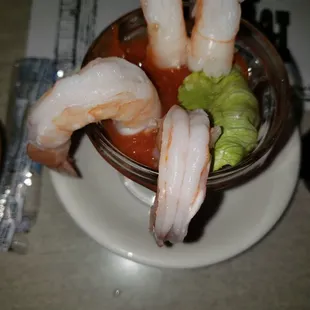 Shrimp cocktails