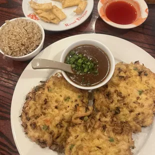Chicken Egg Foo Young