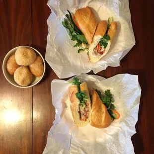 Banh Mi Sandwiches